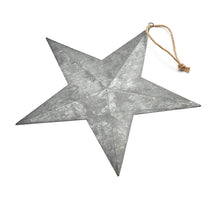 Hanger ster 'Starry' grijs 33x0,5cm