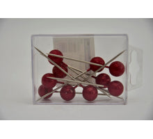 Pushpins rood 15mm 10stk