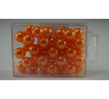 Parels 14 mm oranje 35 stuks
