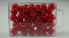 Parels los rood 14mm 35 stuks