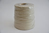 Jute rope spool 1 kilo White