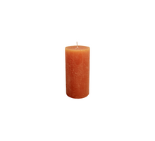 Kaars rustiek 140/70mm saffron