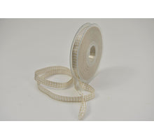 Nastro Vichy 10mm x 20mtr cream