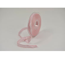 Nastro Vichy 10mm x 20mtr pink