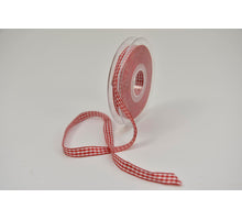 Nastro Vichy 10mm x 20mtr Red