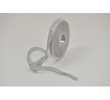 Nastro Vichy 10mm x 20mtr Grey