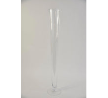 Glass vase Prima (h)80x(d)14cm