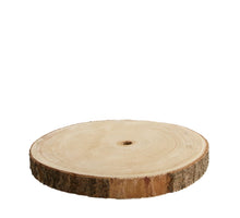 Slice paulownia wood 38x38x4cm natural