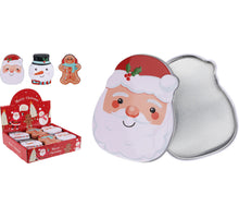 VOORRAADBLIK 12X10X2CM 3 ASSORTIE KERST DESIGNS
