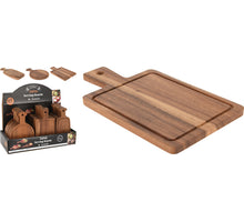 SNIJPLANK ACACIA 19X11X8CM 3 ASSORTIE