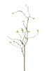 Curly branch l90cm green/brown