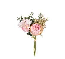 Ranonkel/hortensia bundel h28cm roze