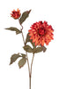 Dahlia l65cm oranje