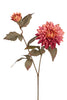 Dahlia l65cm oud roze