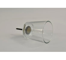 Waxineglas steker Recht 5,5x6,5cm helder 24stuks