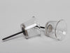 Tea glass sticks 24 pieces 7x5x5cm clear