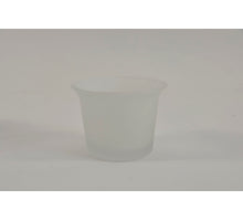 Box of 24 Tea glasses, matt white, D6.7 H4.5cm