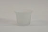 Box of 24 Tea glasses, matt white, D6.7 H4.5cm