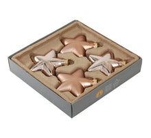 w/b. 4 glass stars combi hazel 80 mm