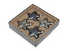 w/b. 4 glass stars combi pigeon 80 mm