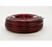 Aluminiumdraad bordeaux 2mm 60mtr 500gr