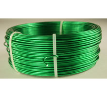 Aluminiumdraad groen 2mm 60mtr 500gr