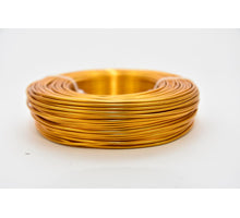 Aluminiumdraad goud geel 2mm 60mtr 500gr