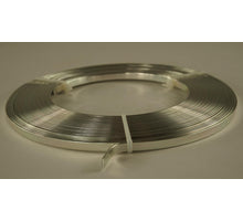 Aluminiumdraad plat zilver 10mtr