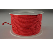 Papierdraad 100 meter rol rood