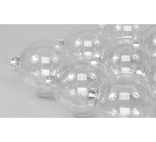 cb. 4 glassballs/cap clear 100 mm