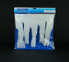 Ijspegelrand 200X32cm / Brandvertragend / Polyester / Polybag