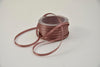 Satin ribbon 6 mm x 50 m old pink