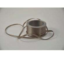 Satijnlint 6 mm x 50 mtr taupe