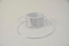Satijnlint 6 mm x 50 mtr wit