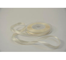 Satijnlint 10 mm x 25 mtr ivory