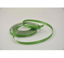 Satijnlint 10 mm x 25 mtr appelgroen