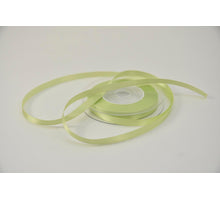 Satijnlint 10 mm x 25 mtr lichtgroen