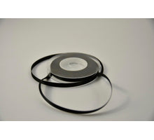 Satijnlint 10 mm x 25 mtr zwart