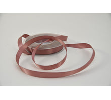 Satijnlint 15 mm x 25 mtr oudrose