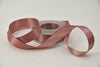Satijnlint 25 mm x 25 mtr oudrose