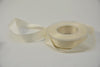 Satin ribbon 25 mm x 25 mtr ivory