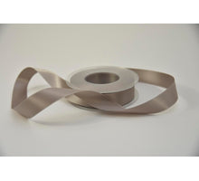 Satijnlint 25 mm x 25 mtr taupe