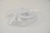 Satin ribbon 25 mm x 25 m white