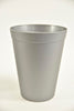 Gebruiksvaas kunststof grijs 3,5 liter Ø18x23cm
