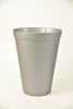 Plastic utility vase, gray, 5 liters, Ø20x27cm
