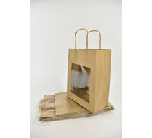 Pak á 12 Tas kraft naturel Draai HV+ venster 220x110+280mm