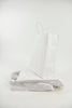 Draagtas Wit kraft 22+10x31cm a 50 stuks gedraaid handv.