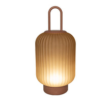 IP44 PORTABEL GLASLANTAARN 15X33CM TERRA