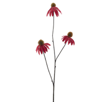 Echinacea spray red 82cm