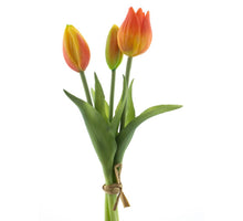 Real Touch Holland Tulip bundle Sally x3 orange 25cm